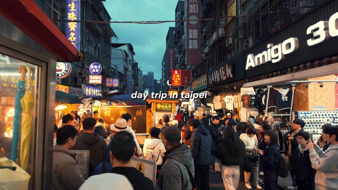 chill taipei food crawl 🍜