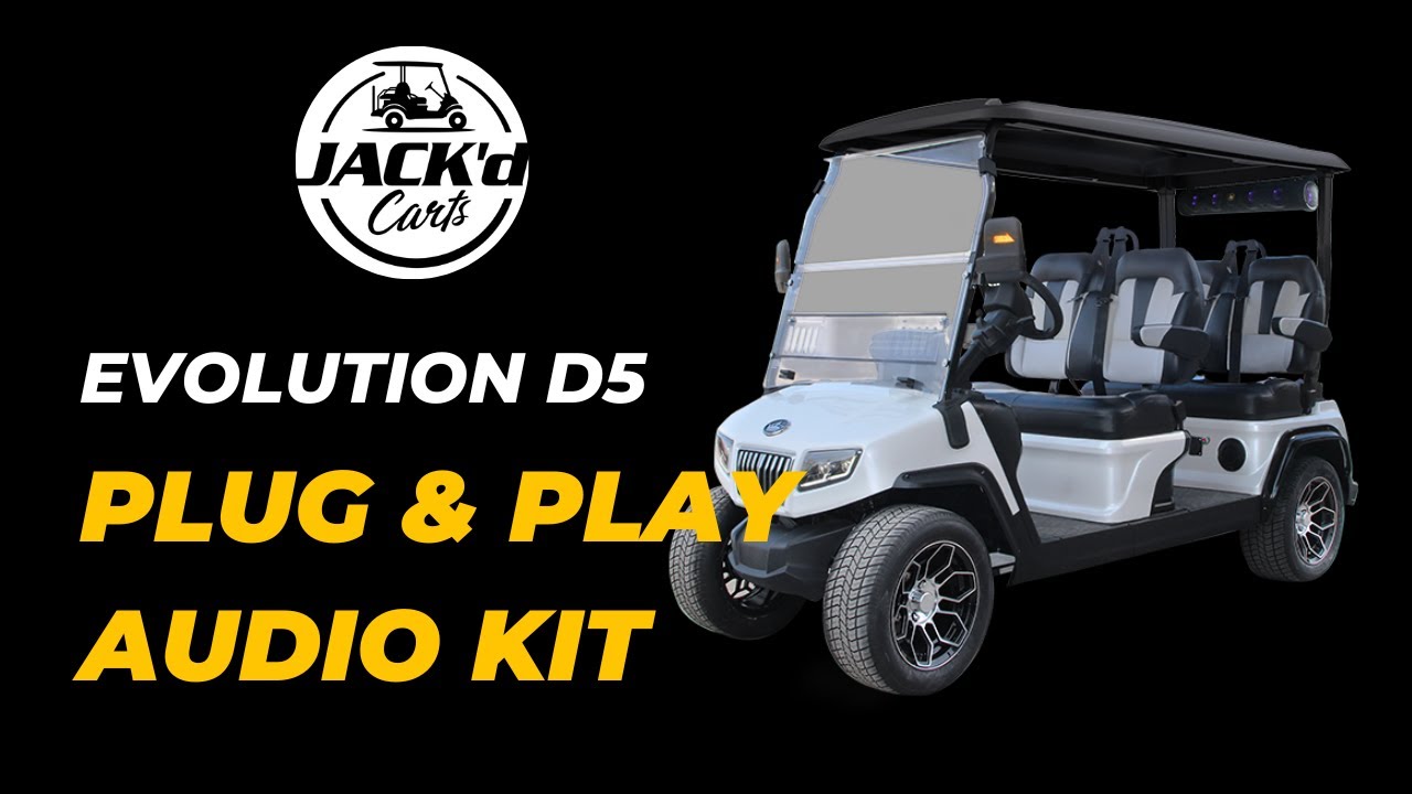 Evolution D5:  4 Speakers & Sub Plug & Play Kit