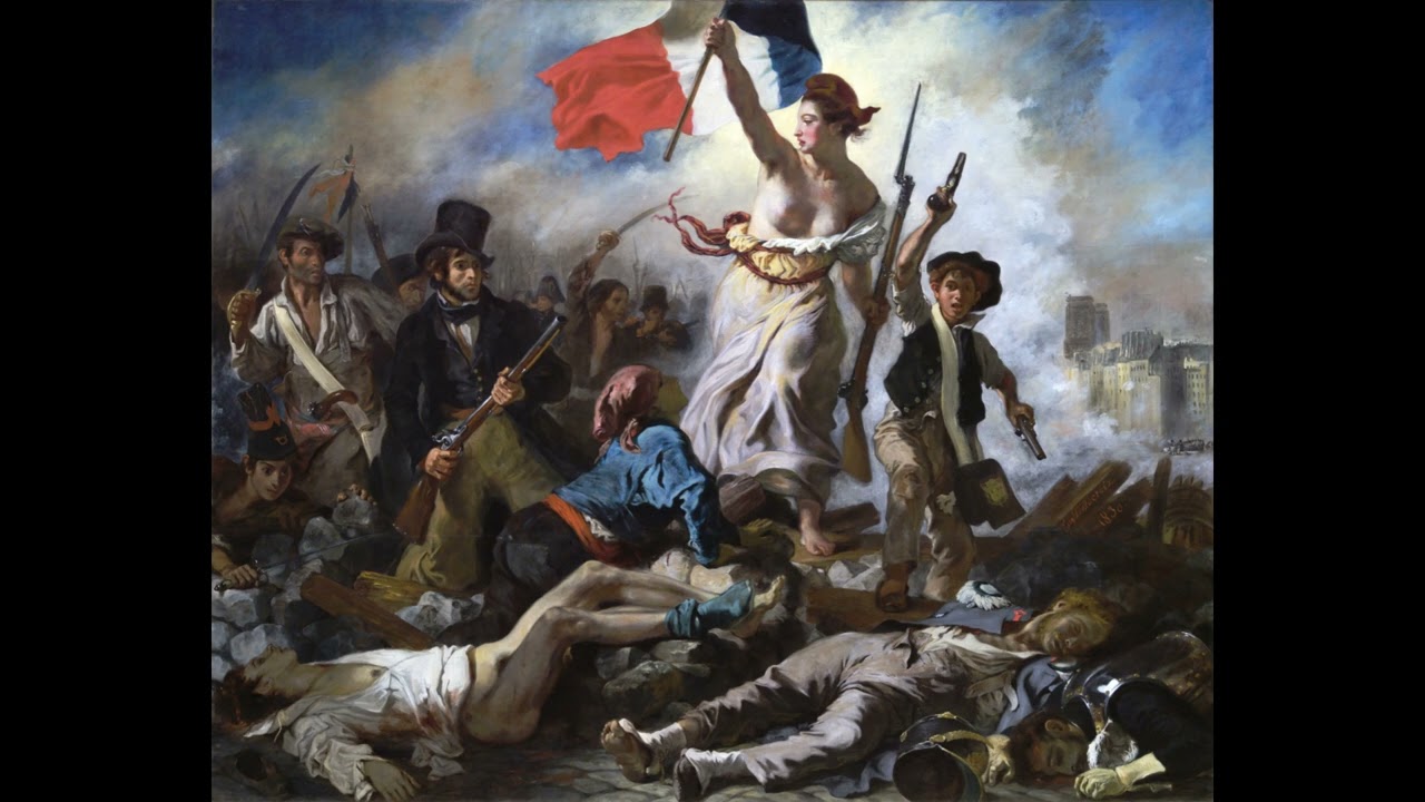 Liberty Leading the People by Eug&egrave;ne Delacroix