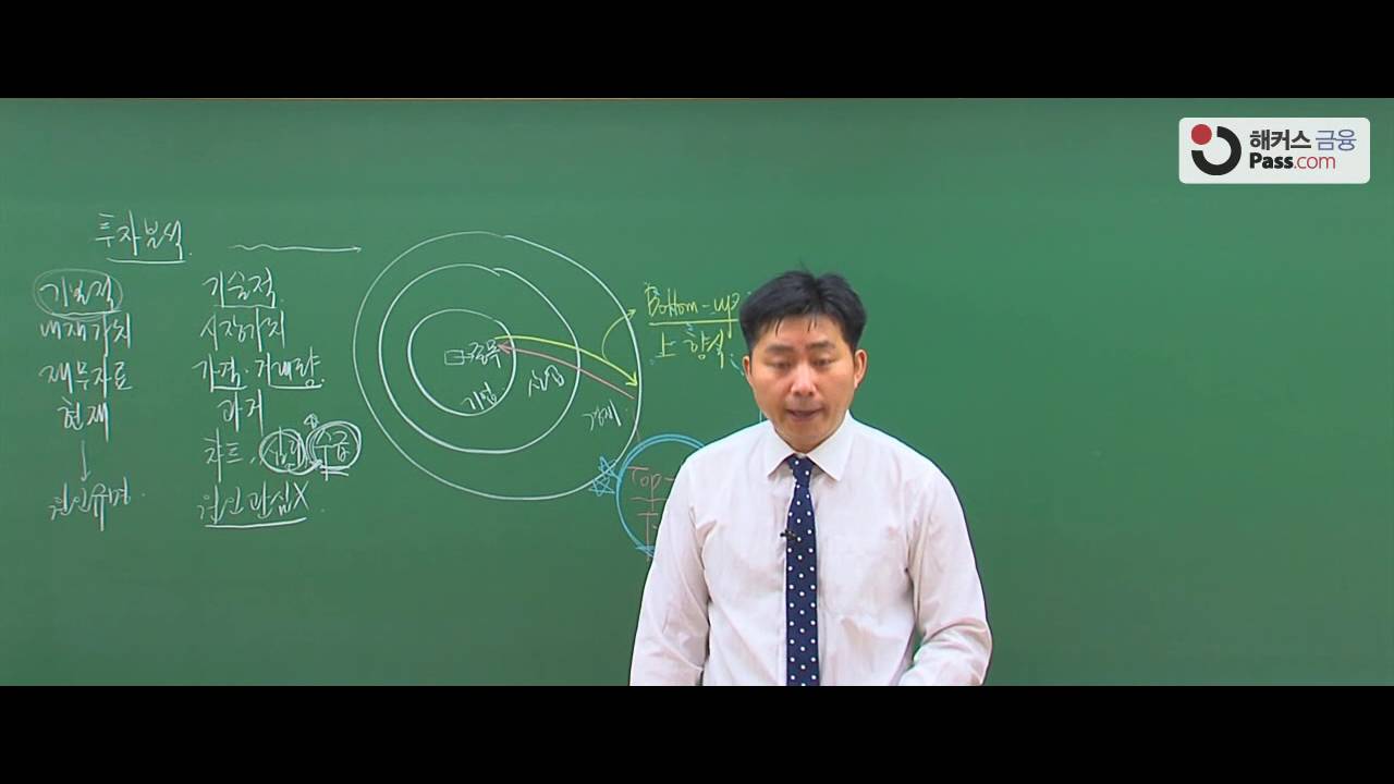 [증권투자권유자문인력] 해커스 기본서 핵심정리 - 기본적분석(1)