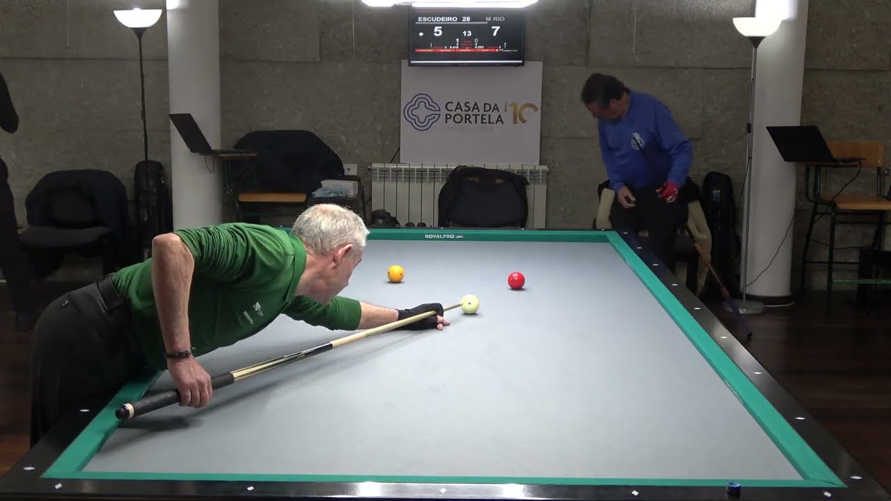 Bilhar Carambola: José Escudeiro - Manuel Rio JAN2026