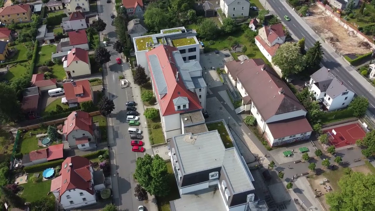 Der Standort der Oberschule Weixdorf