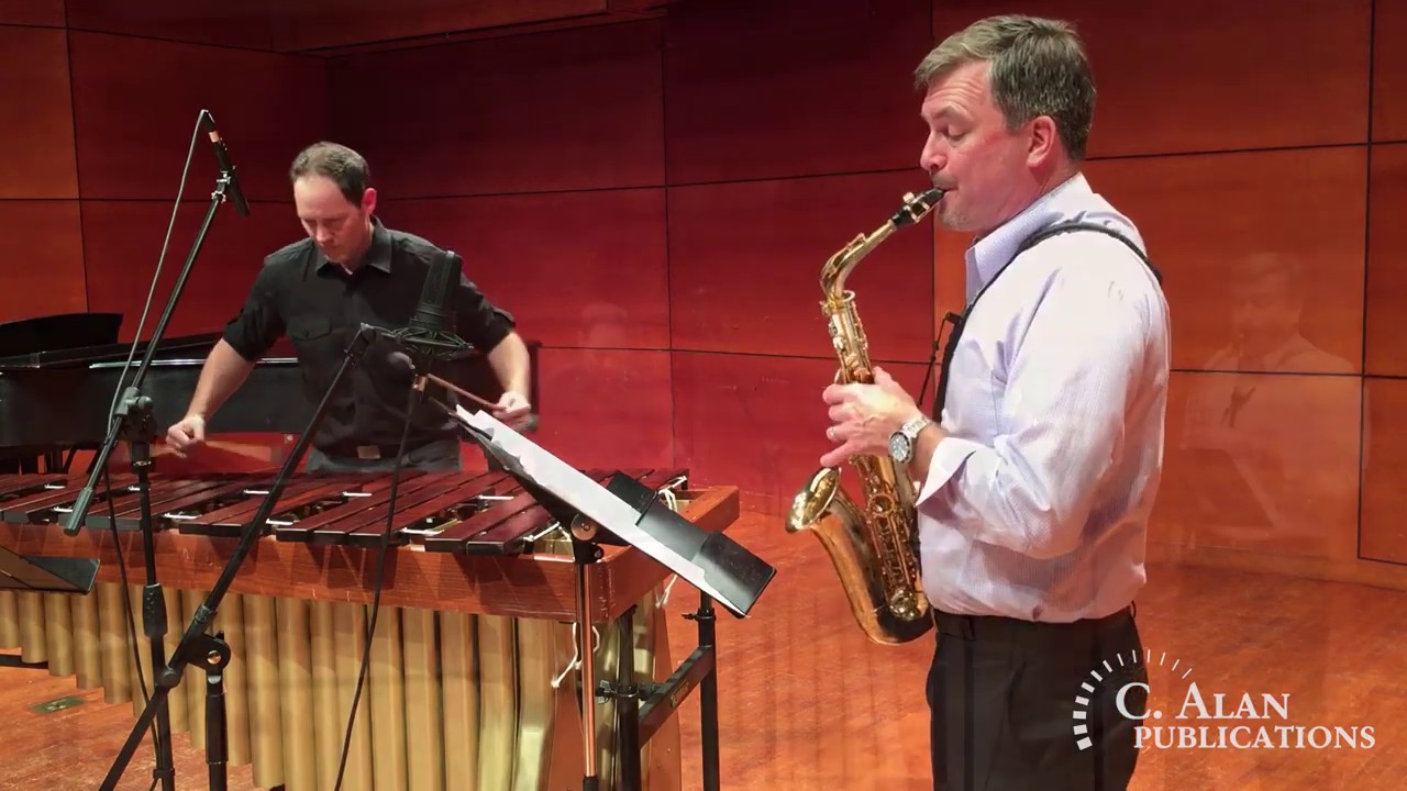 Burn (for alto saxophone & marimba) by Nathan Daughtrey