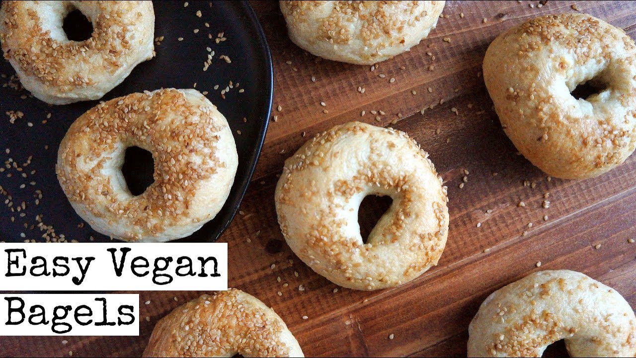 Easy Bagel Recipe | Vegan