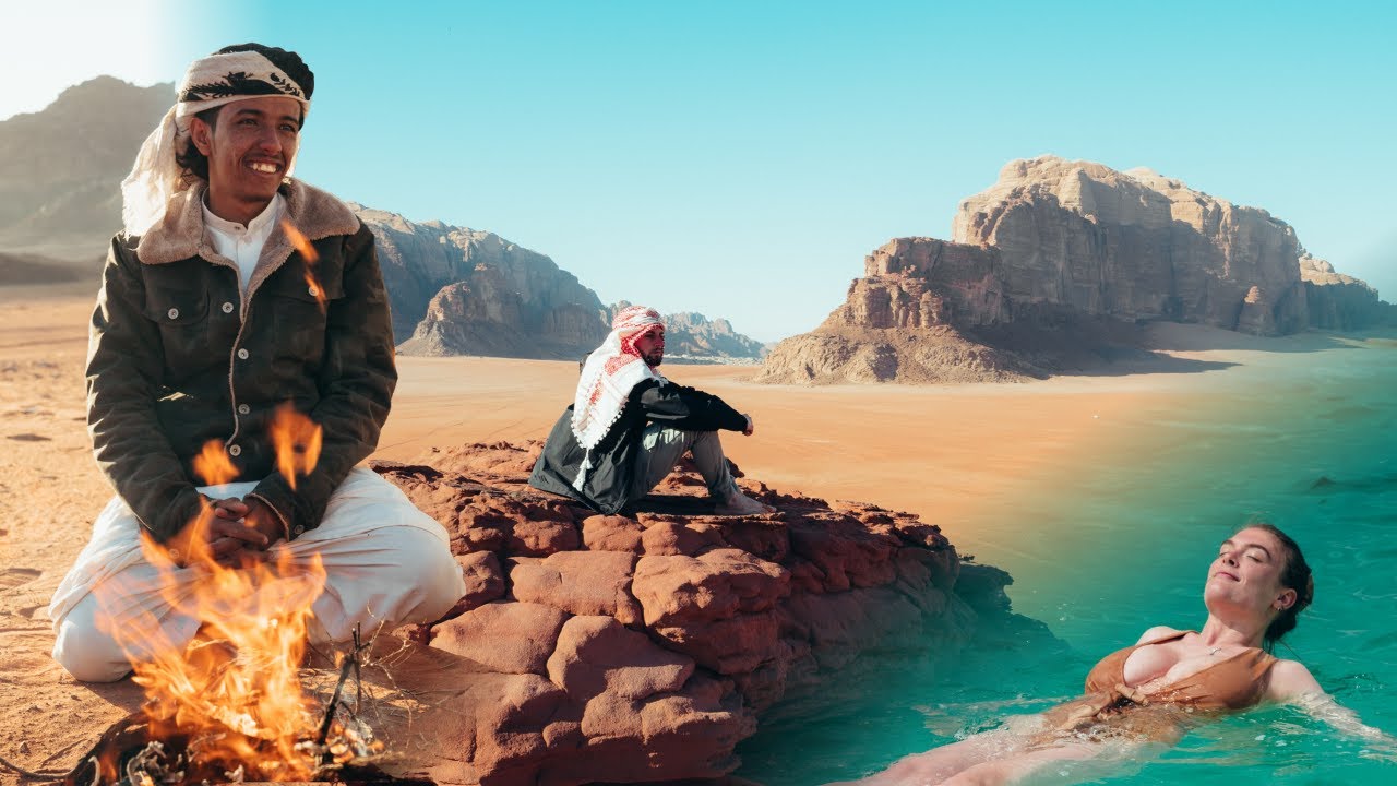 Seul dans le désert du Wadi Rum!
