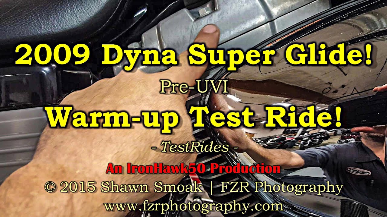 2009 Dyna Super Glide! - Warm up Test Ride! | TestRides
