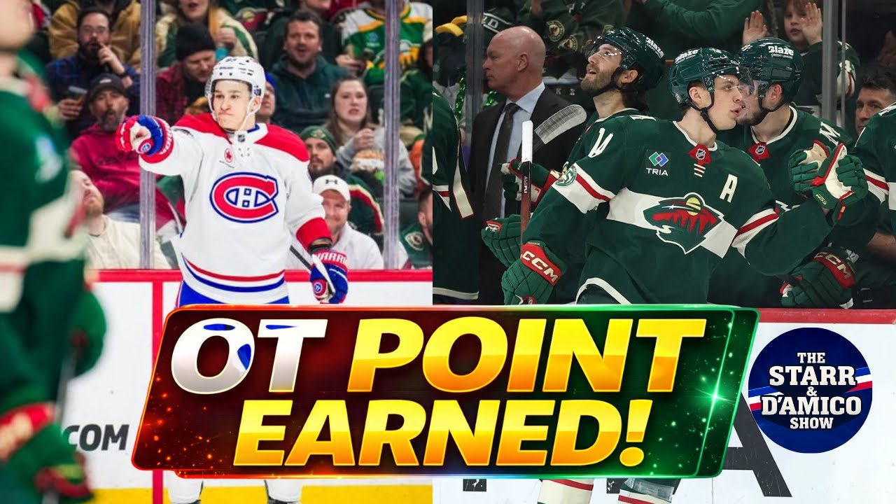 Habs FIGHT BACK & EARN OT POINT vs Wild! | LIVE RECAP 12PM