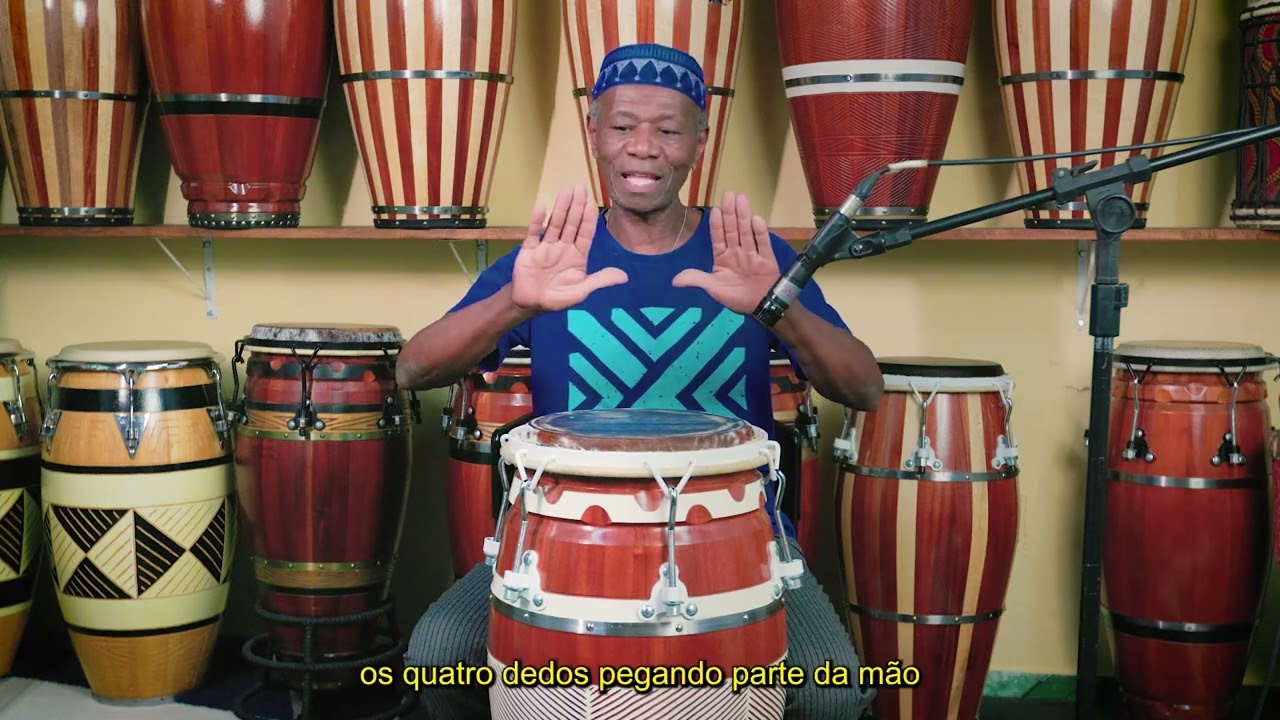 Aula introdutória de atabaconga com o Mestre Carlos Caçapava