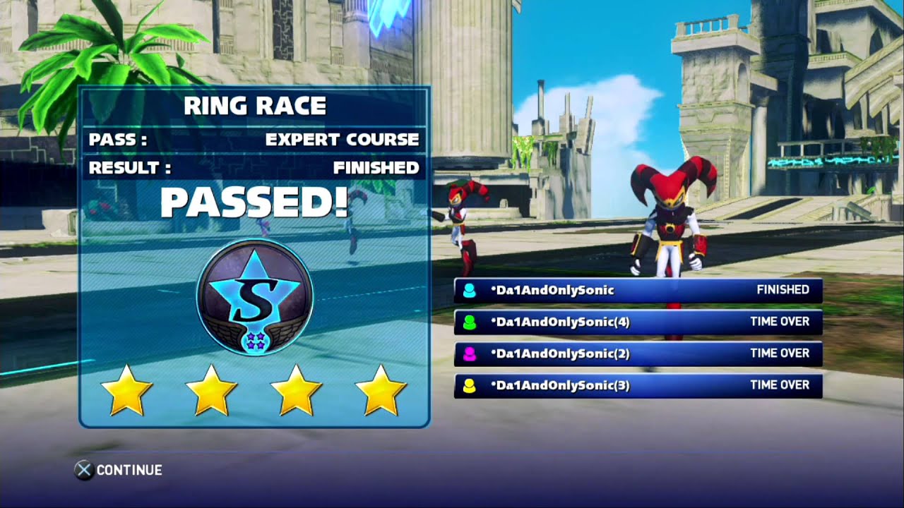 Sonic & All-Stars Racing Transformed (PS3): Duplicate Characters Glitch + Experience Stacking