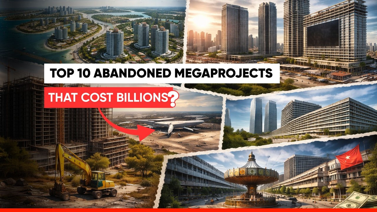 10 мегапроектов в сфере недвижимости, потерпевших ужасный провал (города-призраки стоимостью в ми...