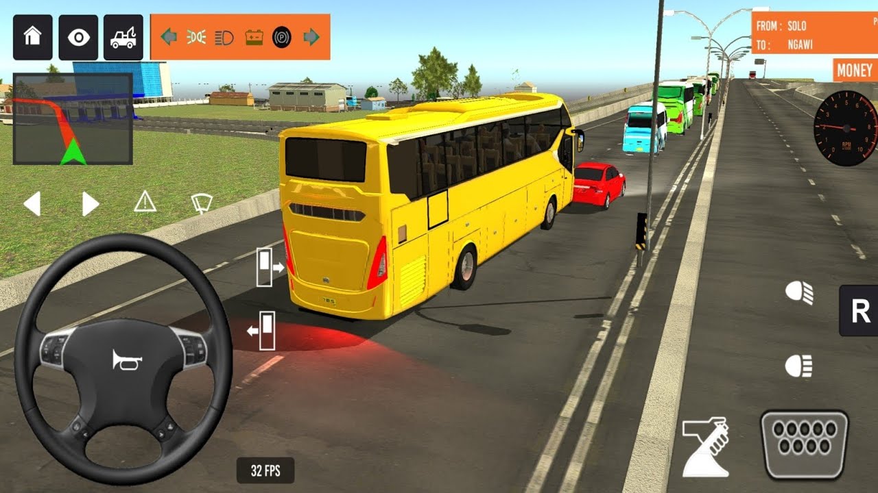 Indonesia Coach bus driving 💥 😍 || Euro bus simulator 2026 || Android gameplay #game 1 Part 53