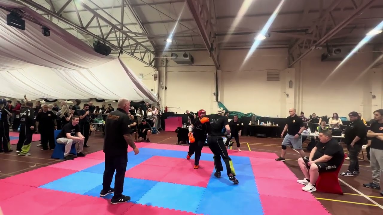 Jamie Hudson vs Haydn Lindley Revolution Worksop Men’s 17-35 +83kg Points Fighting Semifinal