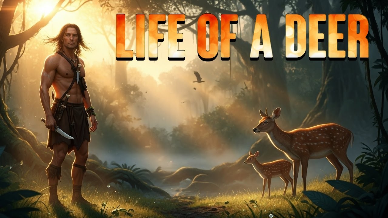 The Life of a Deer 🦌 | Tarzan’s Jungle Journey | Cinematic Nature Story
