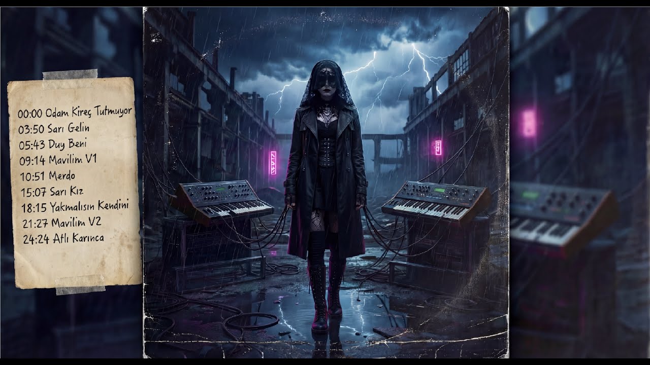 Türkçe Darkwave Set 30 Dakika / Anatolian Darkwave / Turkish Post Punk / Türk halk müziği / Synth