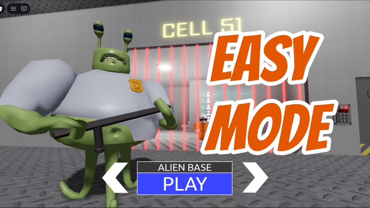 Escape Alien Base Run🚨!!(escape obby)