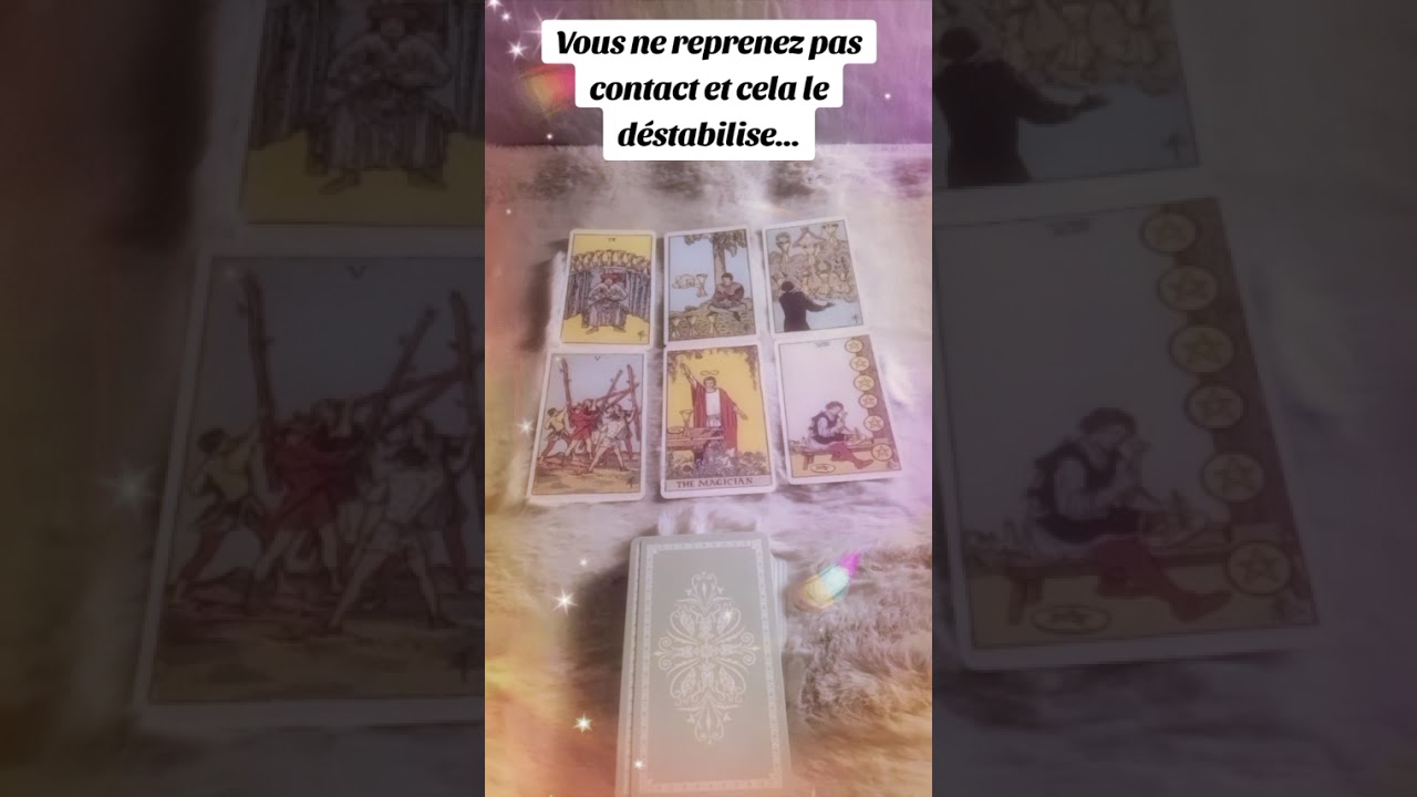 Vous ne reprenez pas contact et cela le déstabilise...