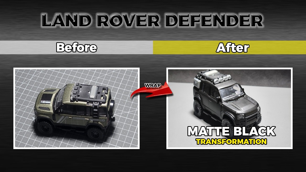 Satisfying Model Car wrap - DEFENDER Full ver