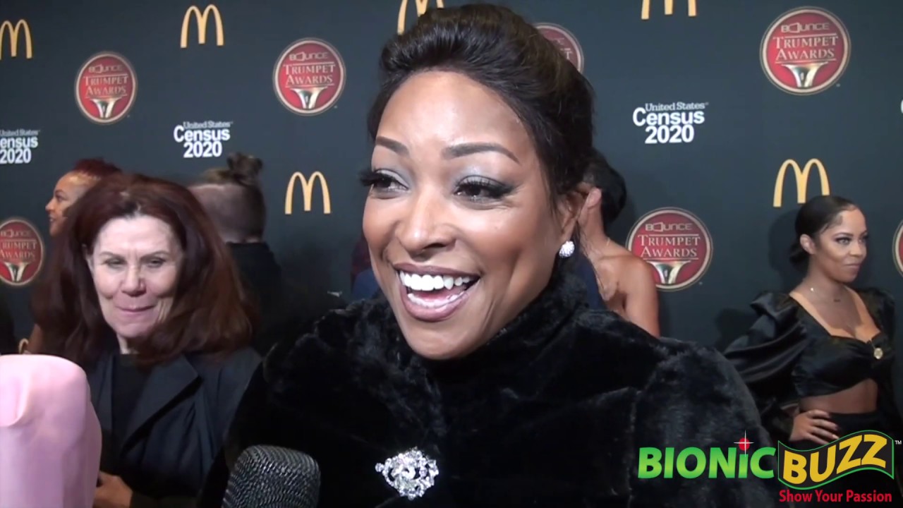 Actress Kellita Smith Interview at The Bounce Trumpet Awards