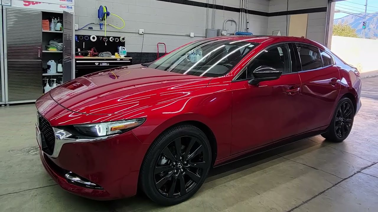 2021 Mazda 3 Paint Protection Film and Ceramic Coated (SunTek Reaction and CarPro UK 3.0)