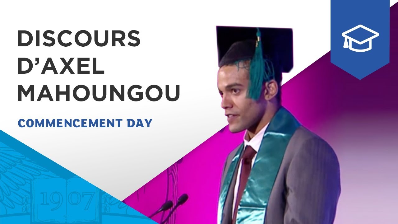 Discours d'Axel Mahoungou, diplômé du programme Grande École | ESSEC Commencement Day 2017