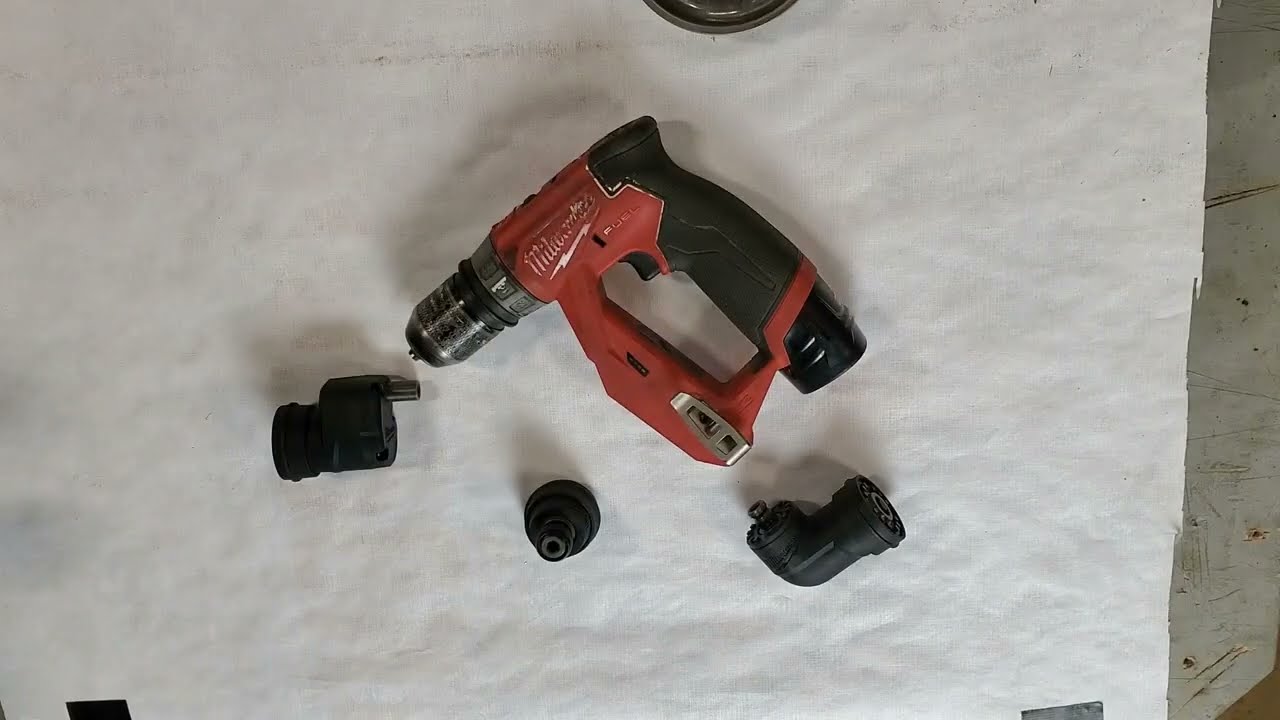 Milwaukee Multi Head Drill frozen chuck