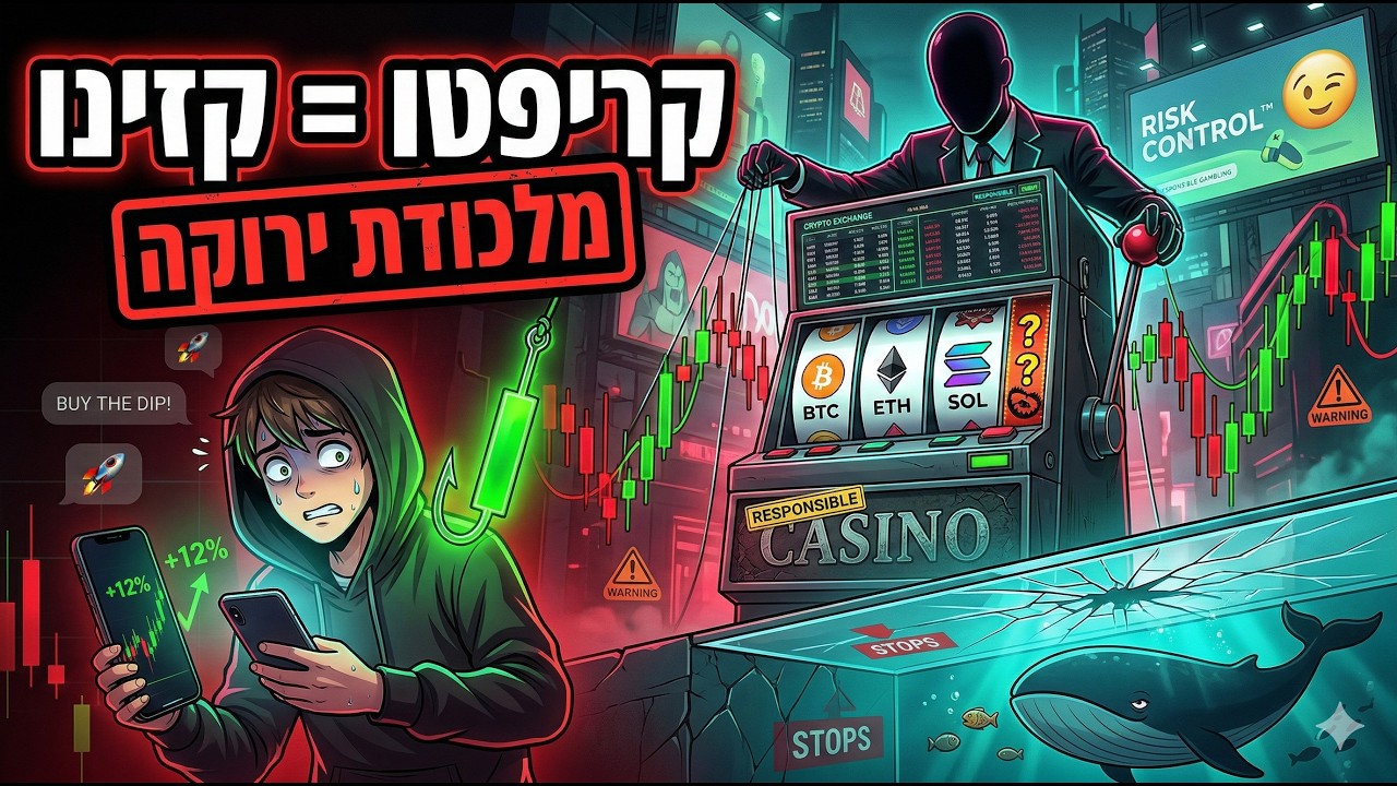 🛑 קריפטו היום - חליפה לקזינו, ואתה הלקוח