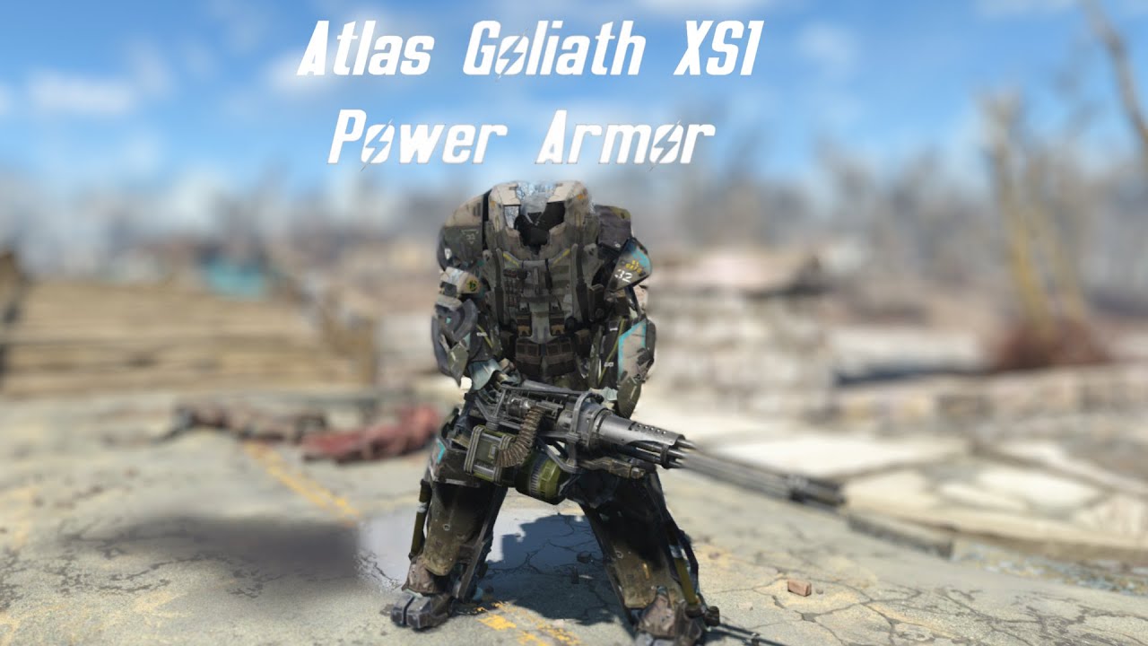 Atlas Goliath XS1 Power Armor Showcase