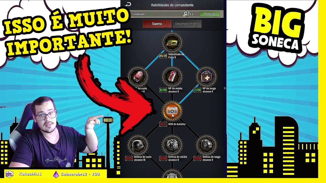 COMO ADICIONAR OS PONTOS HABILIDADES DO COMANDANTE Age of Origins