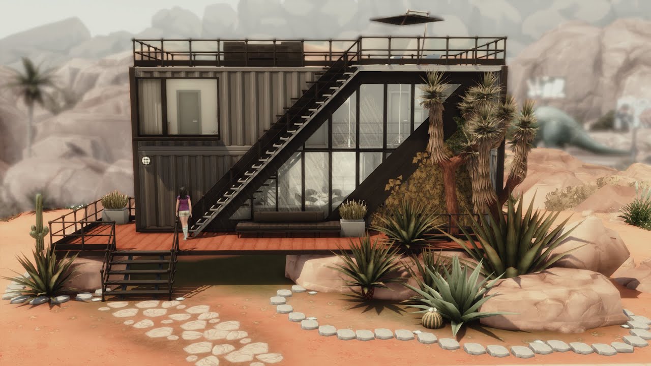 CASA CONTAINER MODERNA │ The Sims 4 Construção