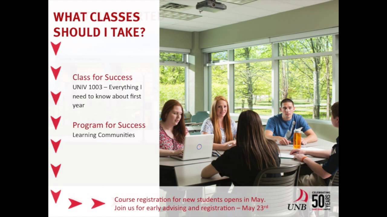 Transitioning to University | UNB Saint John