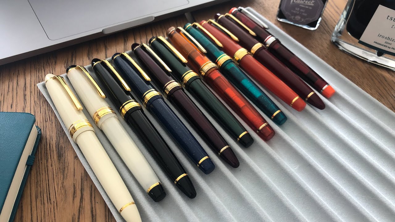 11 New Sailor Fountain Pens in 2 Months | Sailor Fountain Pen Haul and Comparison | Keshinote