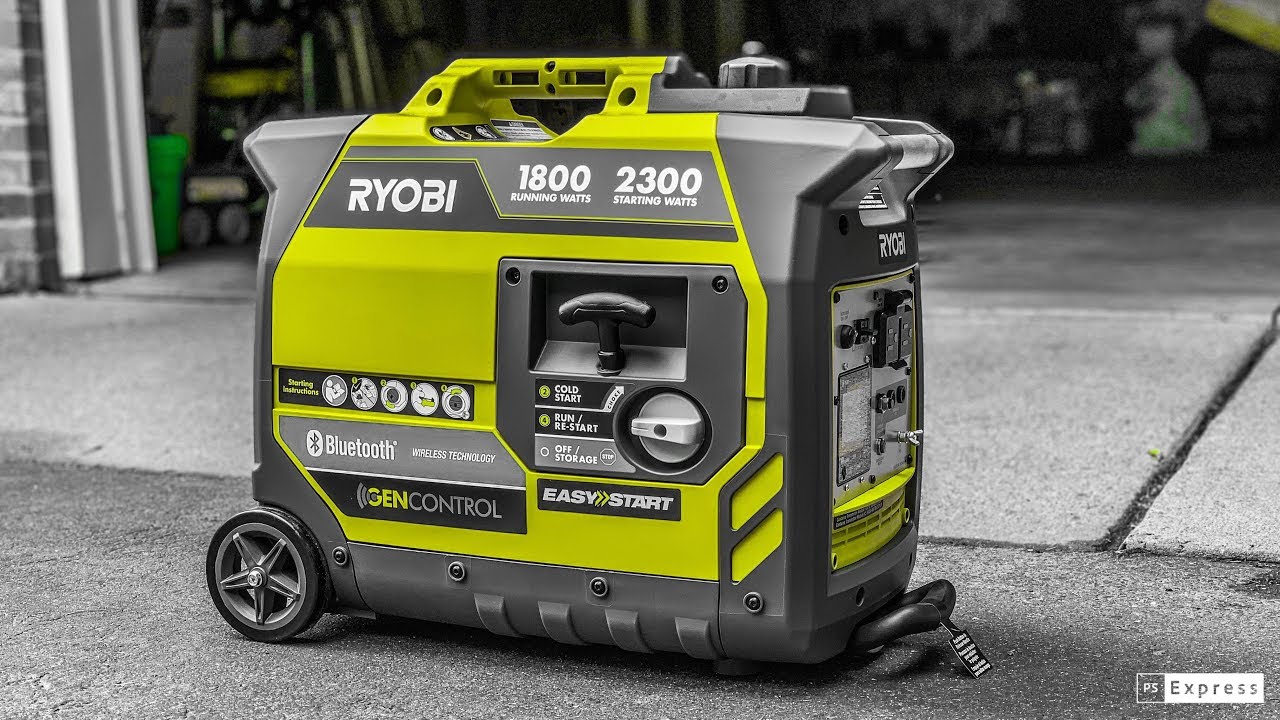 Ryobi Bluetooth Generator: Unboxing and Startup