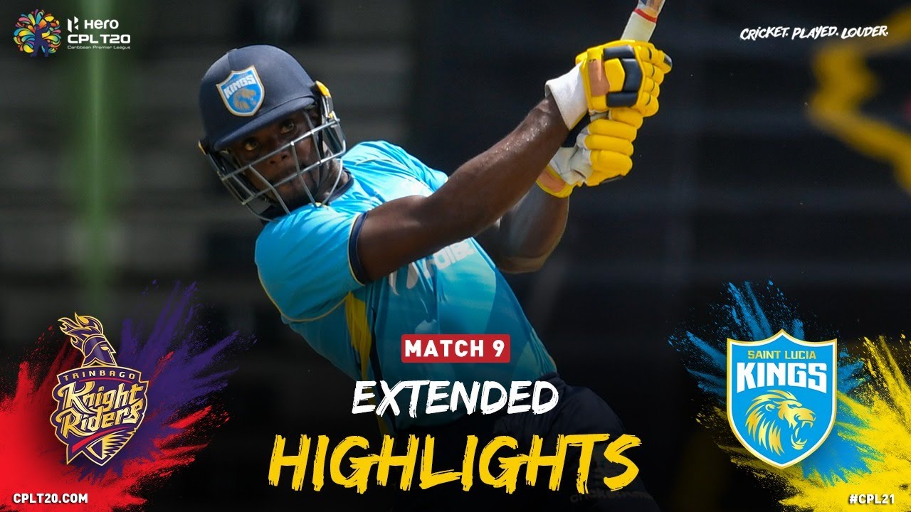 Extended Highlights | Trinbago Knight Riders vs Saint Lucia Kings | CPL 2021