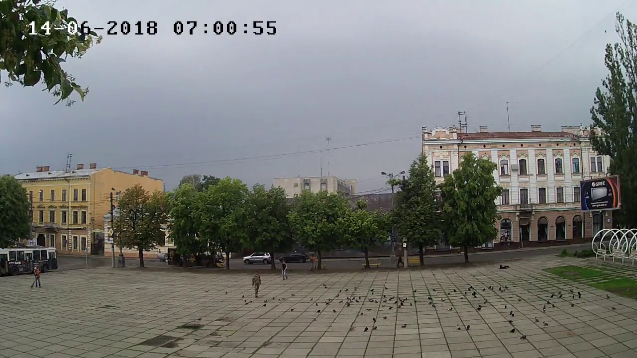Ранкова Злива в м. Чернівці 14&mdash;06&mdash;2018 ⚡⚡⚡