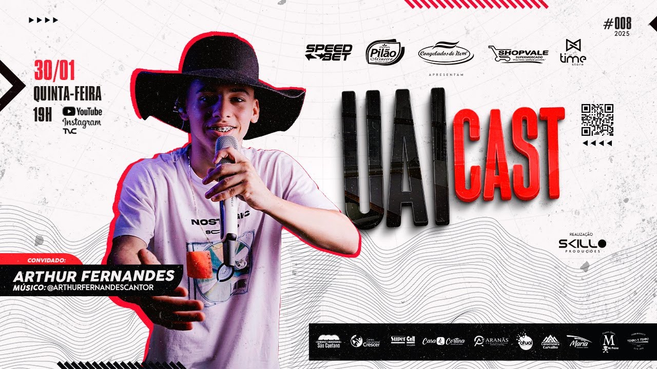 UAI CAST -  #008 /25  - ARTHUR FERNANDES ( CANTOR REVELA&Ccedil;&Atilde;O )