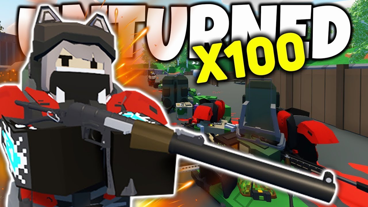 ГОРЫ ТРУПОВ И ЛУТА НА Х100 ЛУТ СЕРВЕРЕ В UNTURNED