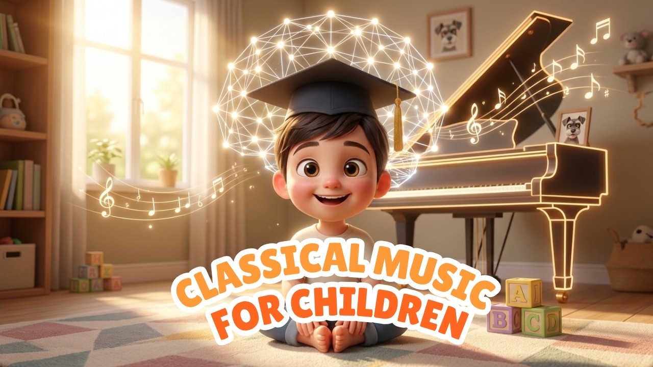 Mozart for Babies & Toddlers: Classical Music for Brain Development & Spatial Intelligence 