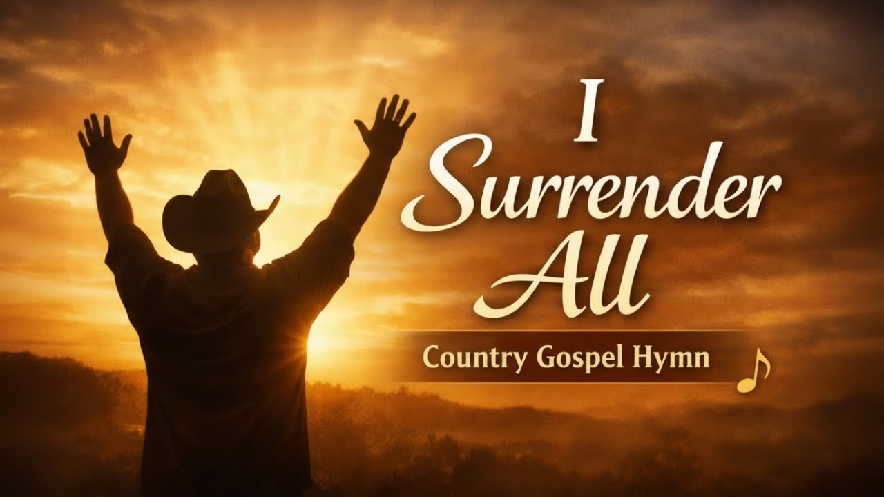 I Surrender All | Traditional Country Gospel Hymn (Soulful Male Voice)