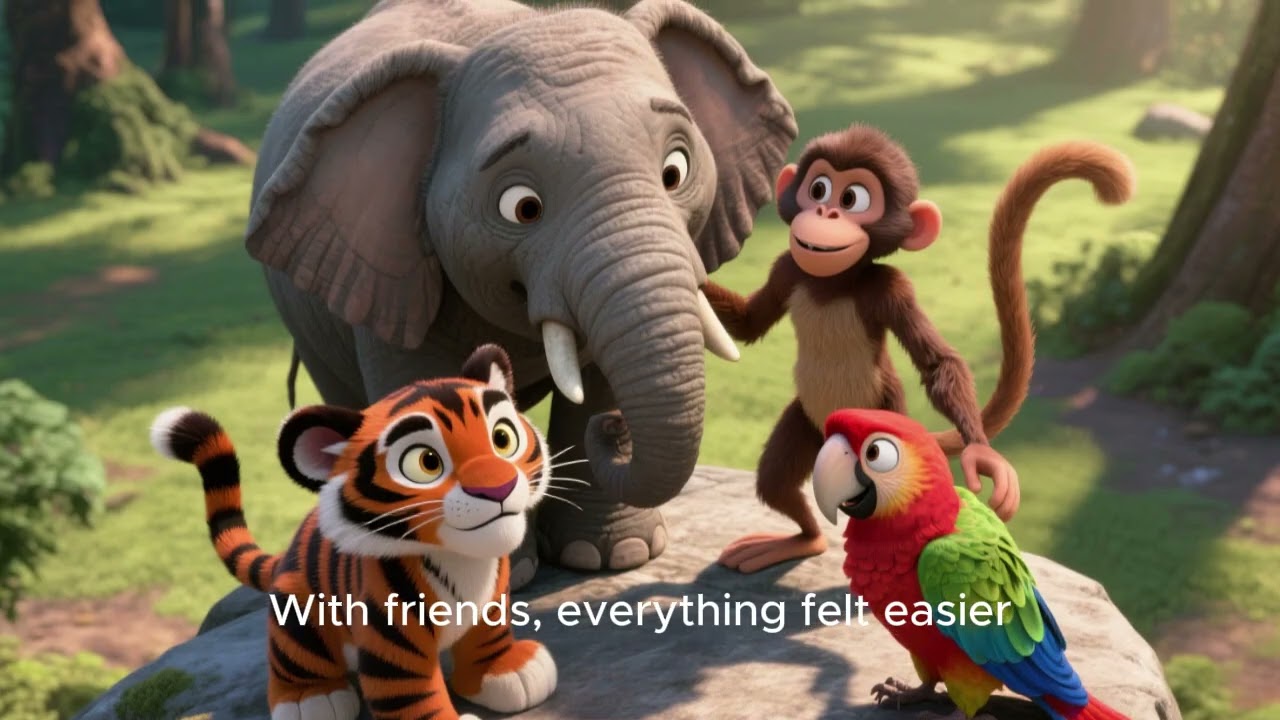 Children's stories: Toby the tiny tiger and his friends
