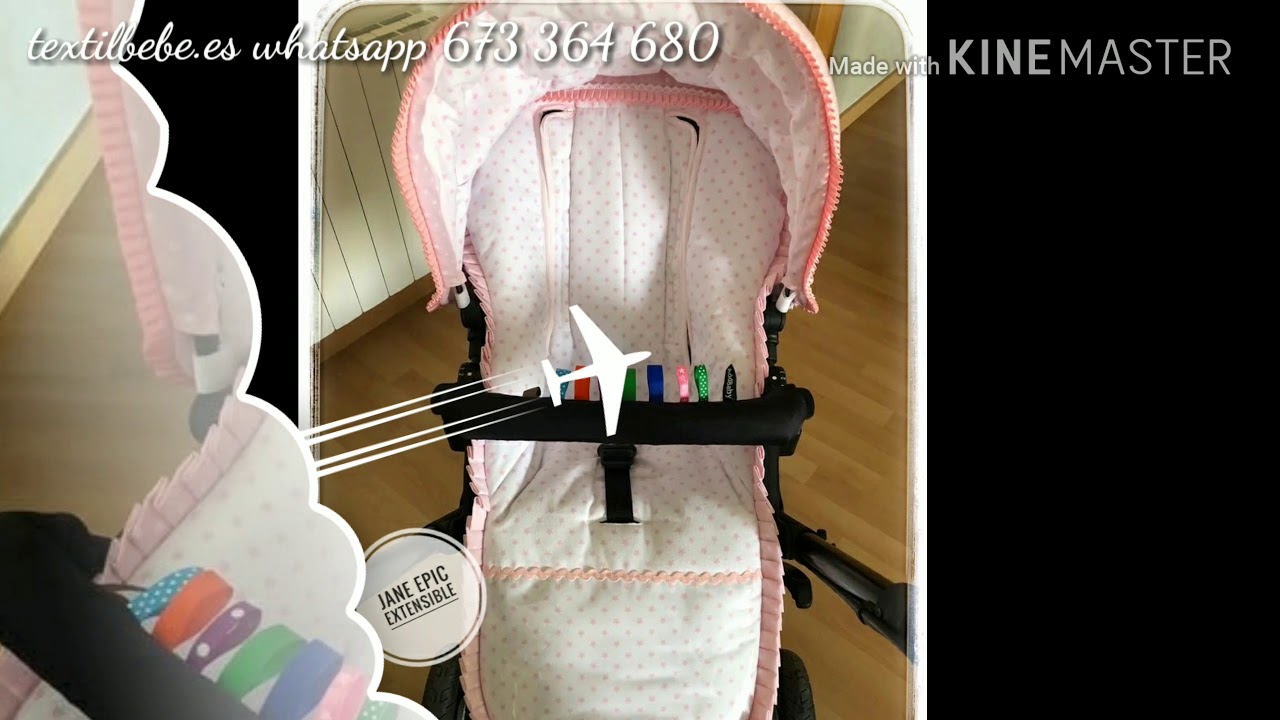 Vestiduras capota y funda silla jane epic