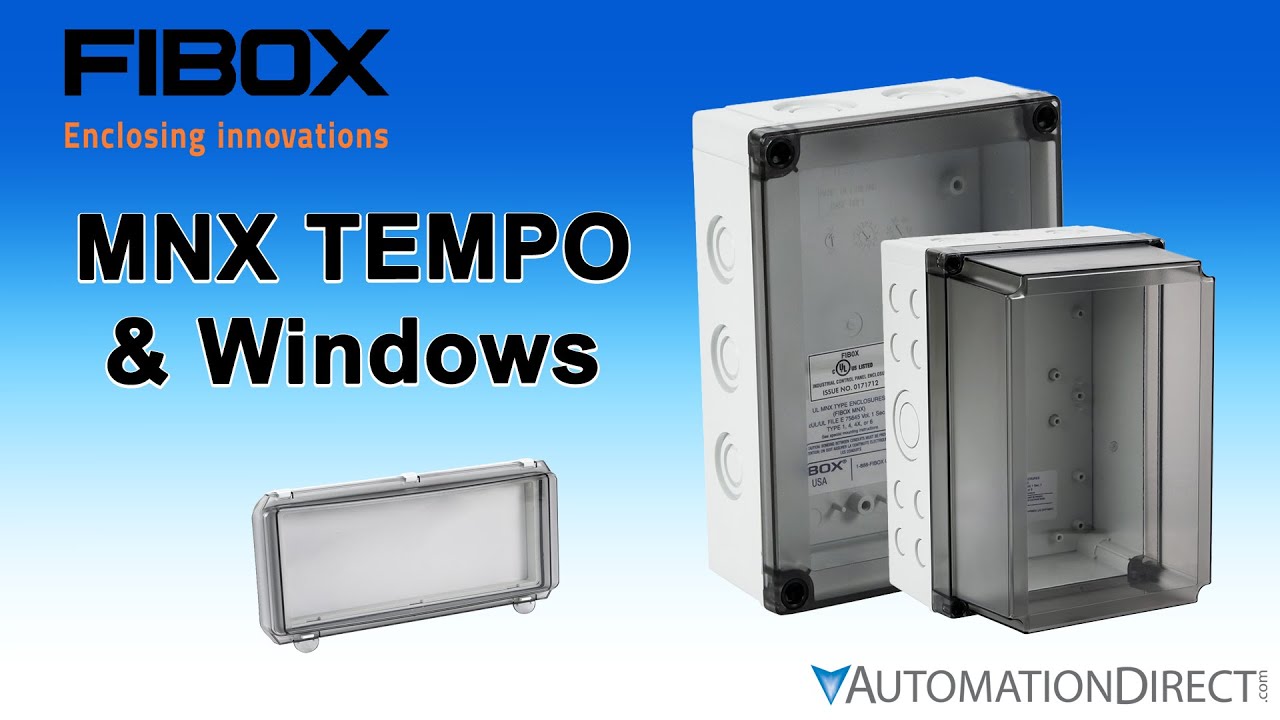 Корпуса Fibox: максимальная защита, ставшая проще благодаря AutomationDirect