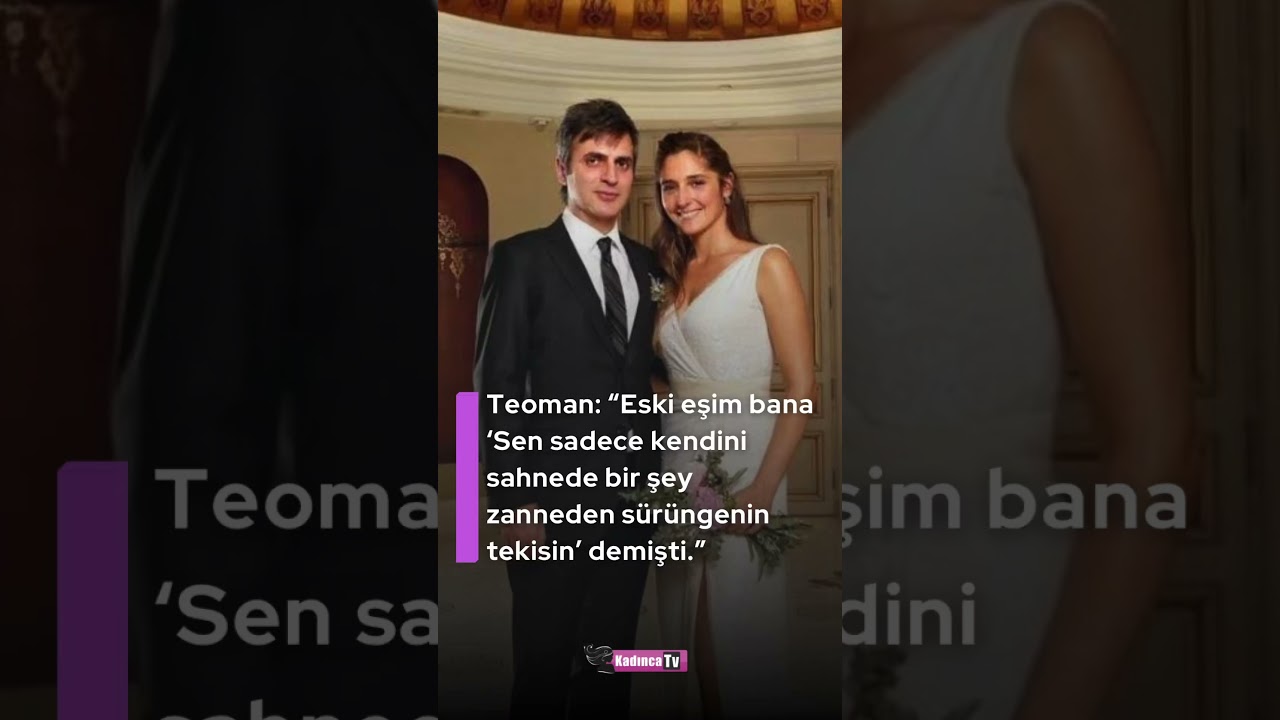 Teoman: &ldquo;Eski eşim bana &lsquo;Sen sadece kendini sahnede bir şey zanneden s&uuml;r&uuml;ngenin tekisin&rsquo; demişti.&rdquo;￼