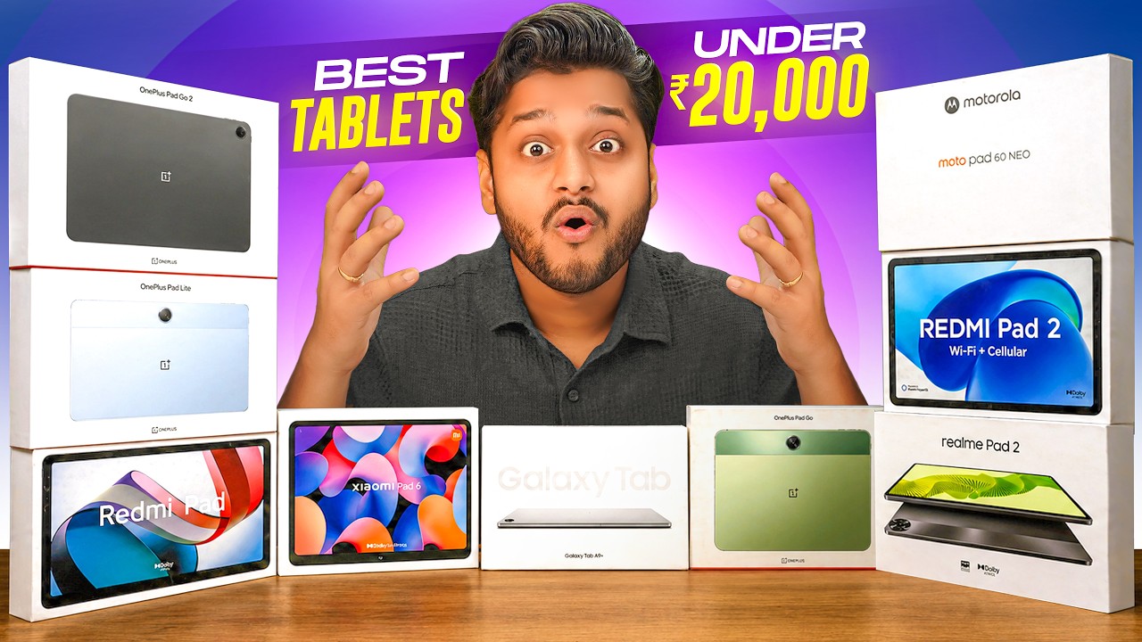 BEST BUDGET TABLET UNDER 20000 in Amazon & Flipkart Sale