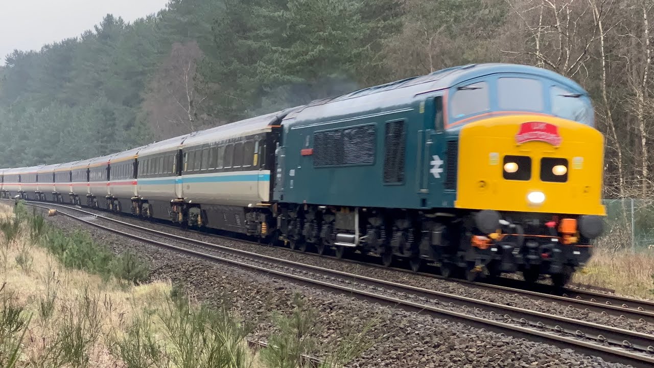 45118 & 47593 on UKRailtours 'The Peak Blinder' & 'The Peak Broadsman' | 24 & 25th January 2026