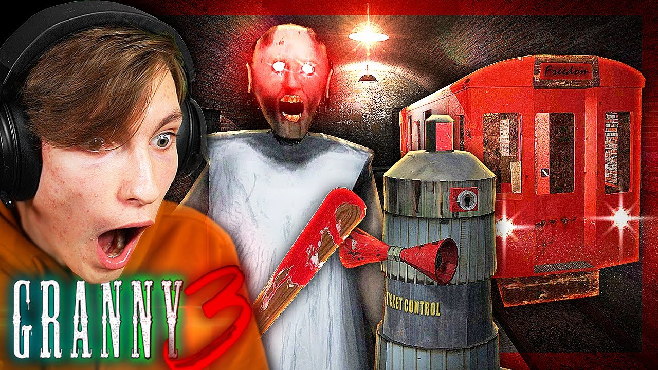 GRANNYS TÅG! (helt sjuk uppdatering!) | Granny 3 #3