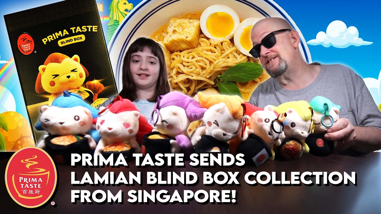 Prima Taste Sends LaMian Blind Box Collection From Singapore!