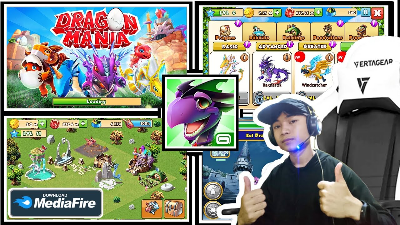 Dragon Mania мод версия (Android) Offline