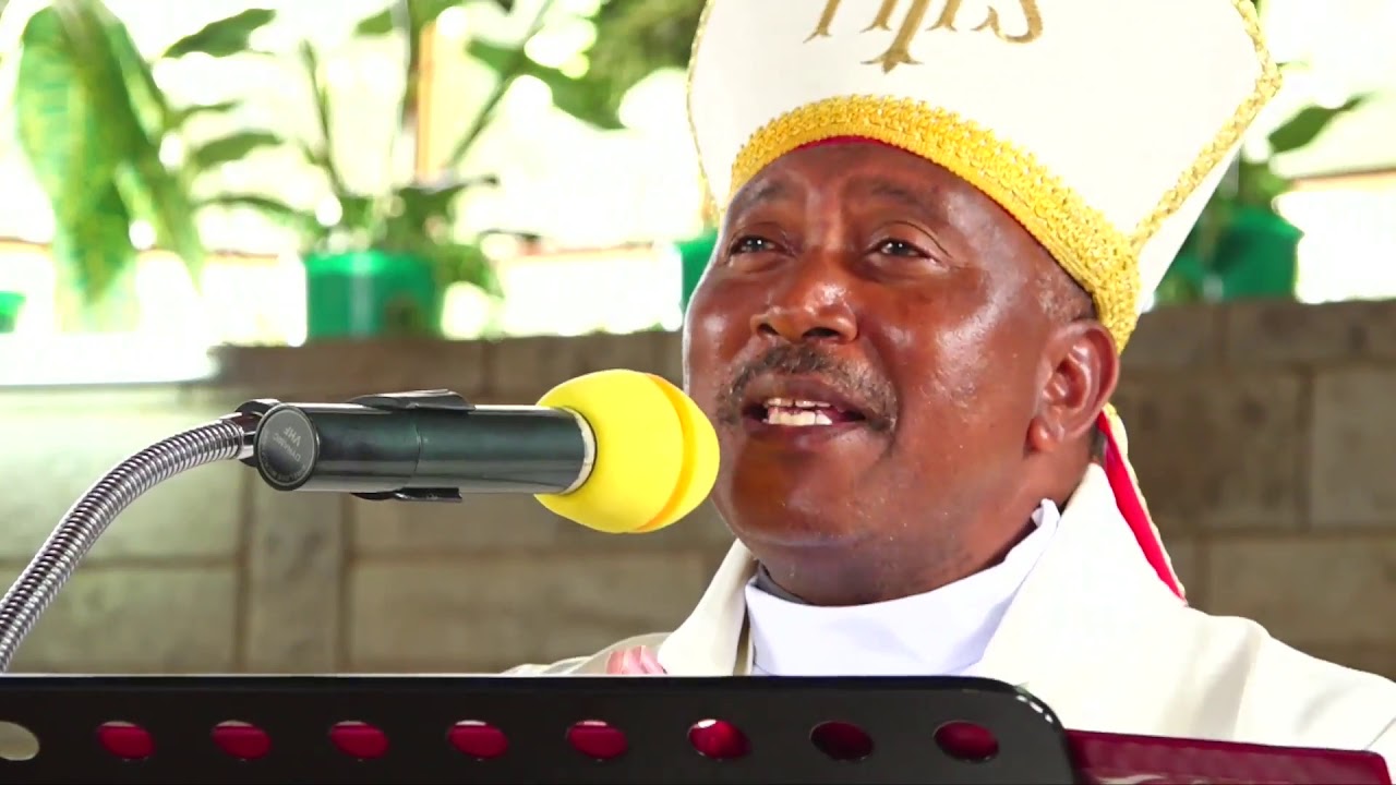 Rt. Rev Joseph Ndembu Mbatia of Nyahururu Diocese in Kenya Sings a Kamaru song in a wedding!
