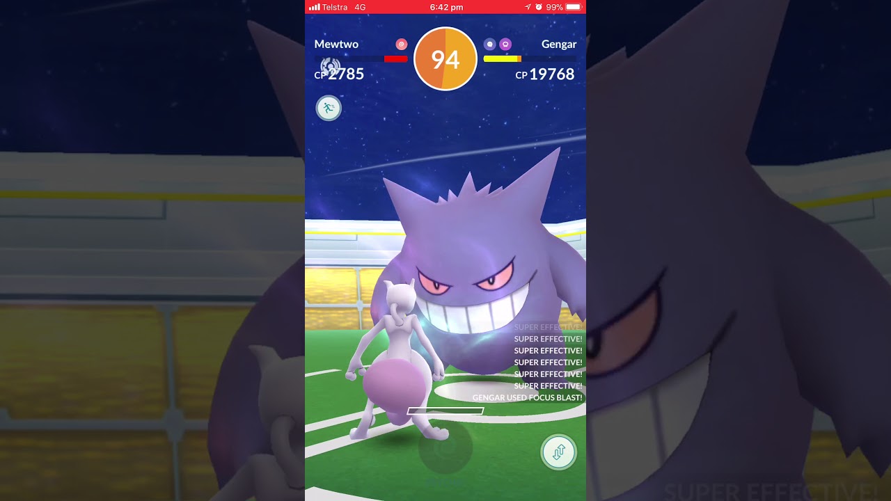 Pokémon Go - Level 3 Raid - Gengar