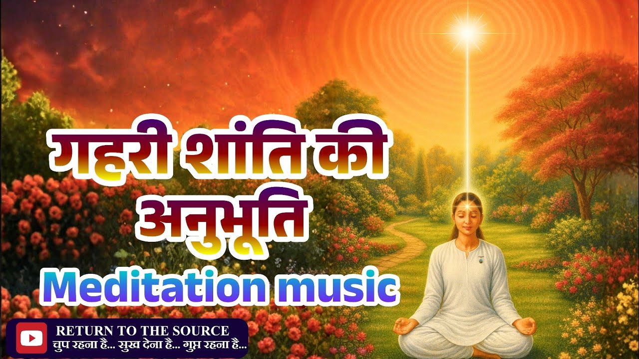 Bk Meditation Music for Deep Peace | गहरी शांति की अनुभूति | Brahma Kumaris Relaxing Music